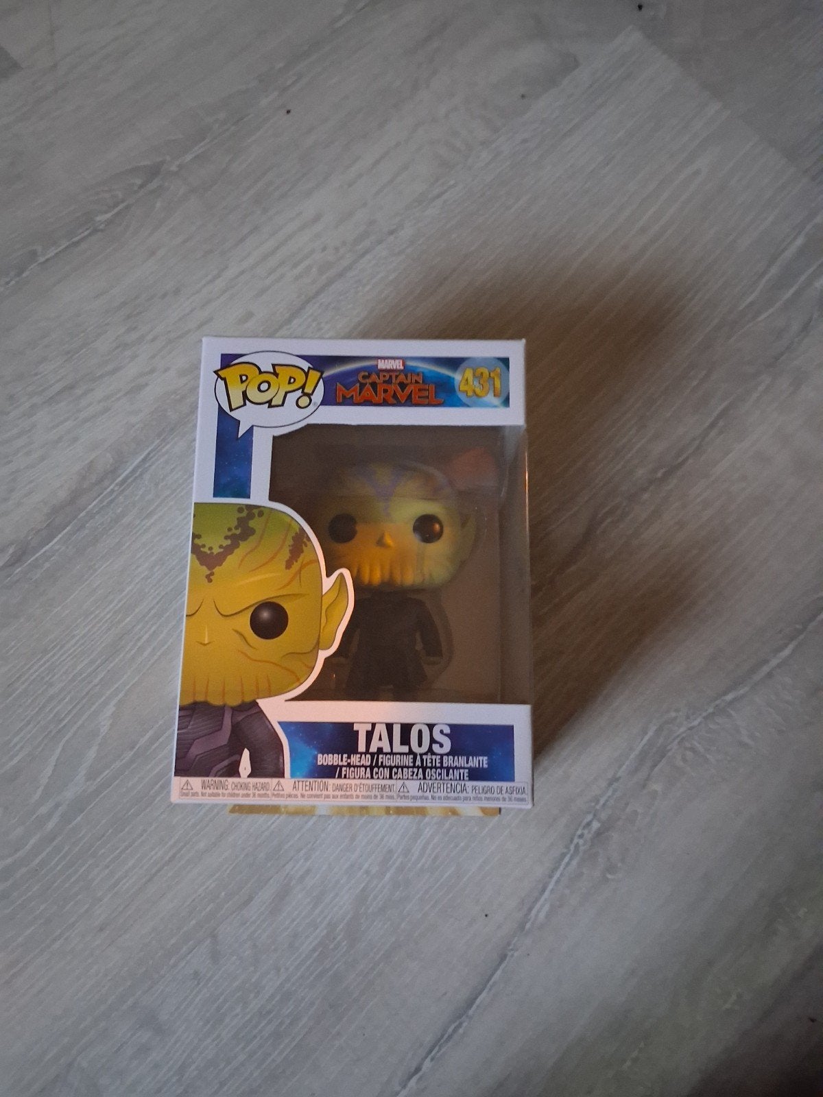 Funko Pop! Marvel Captain Marvel Talos #431, Ophalen, Nieuw