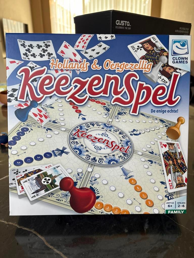Keezenspel: Hollands & Oergezellig Bord- en Kaartspel, Hobby en Vrije tijd, Gezelschapsspellen | Bordspellen, Een of twee spelers
