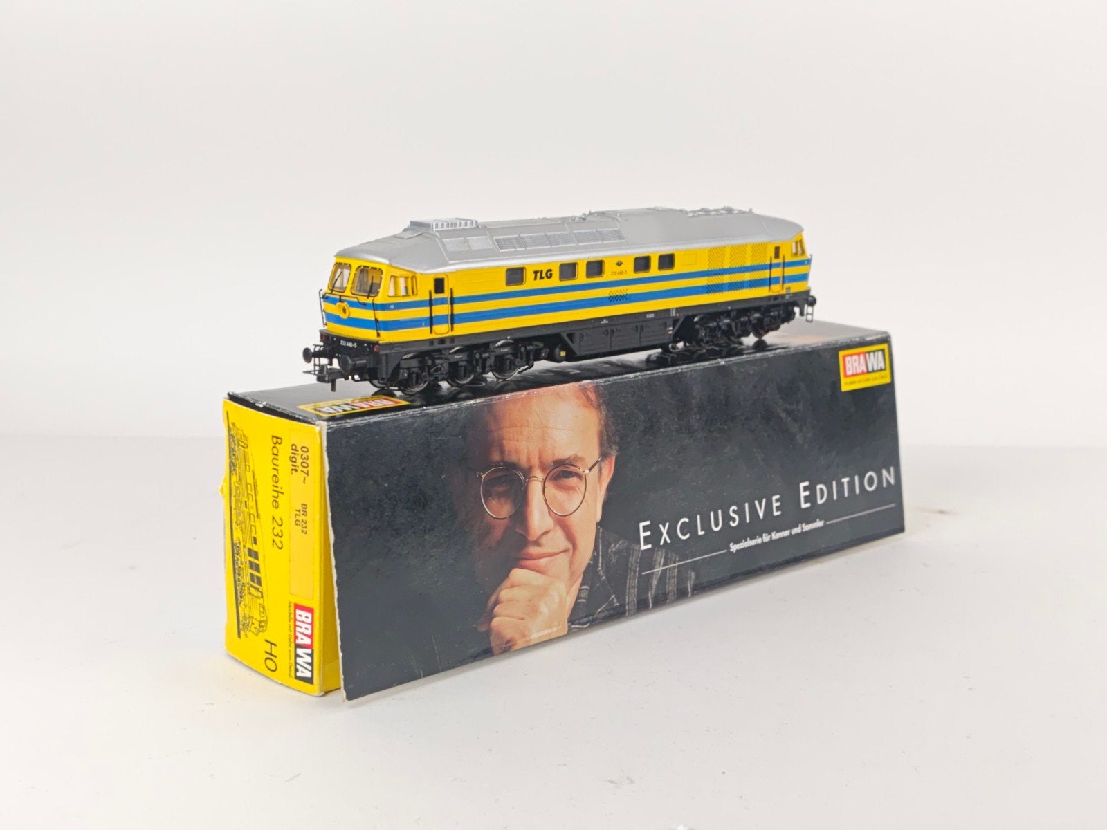 Brawa Locomotief 232 446-5 TLG Wisselstroom - Defect, Hobby en Vrije tijd, Overige merken, Wisselstroom, Gebruikt, Locomotief