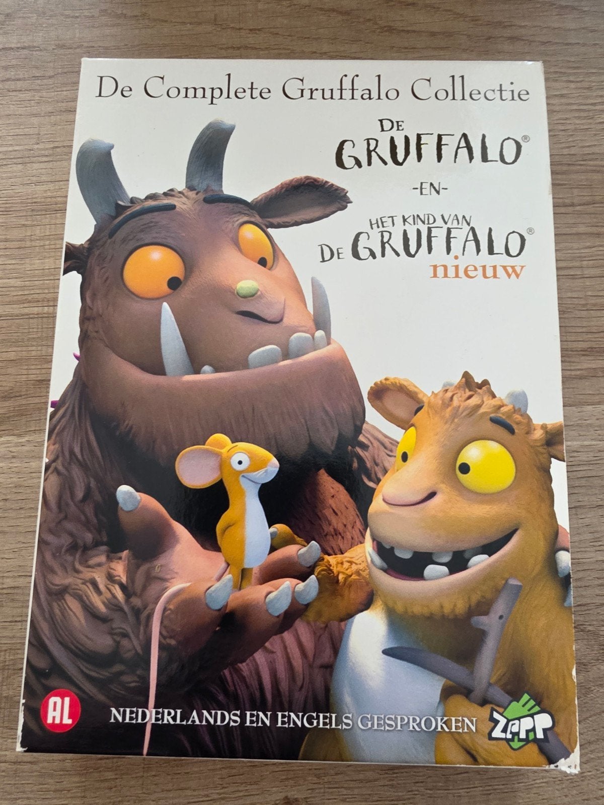 De complete Gruffalo collectie , 2 films, Alle leeftijden, Ophalen of Verzenden, Zo goed als nieuw, Amerikaans