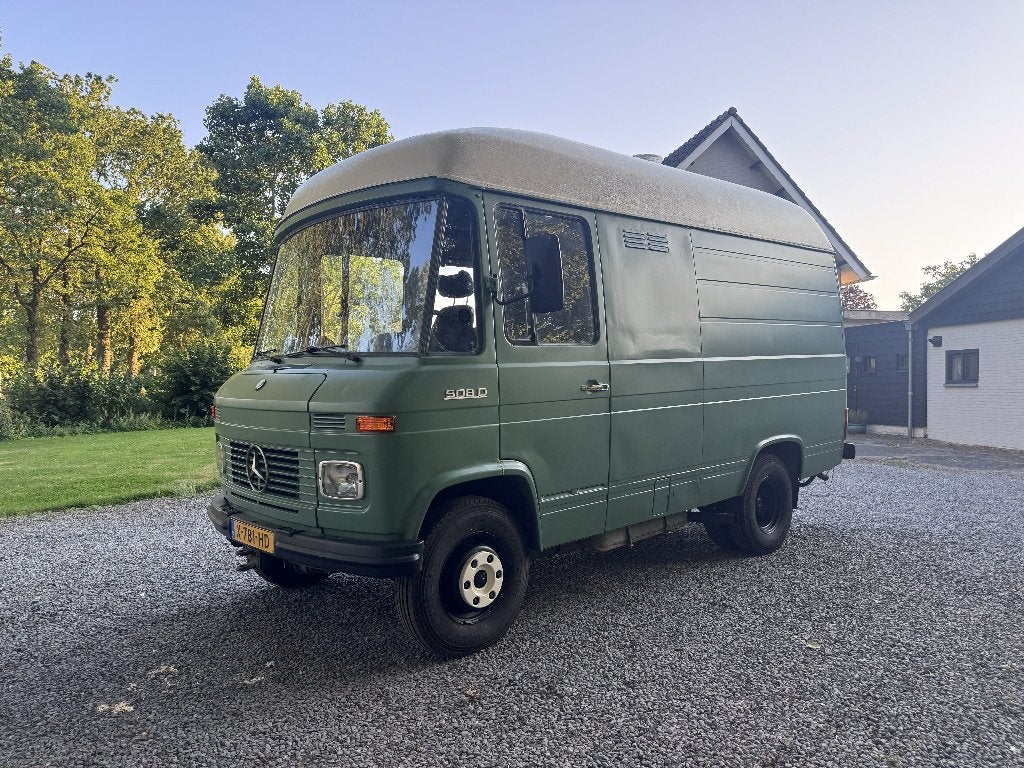 Mercedes 508d camper belastingvrij, Overige modellen, 4 stoelen, 3129 kg, 23 km/l