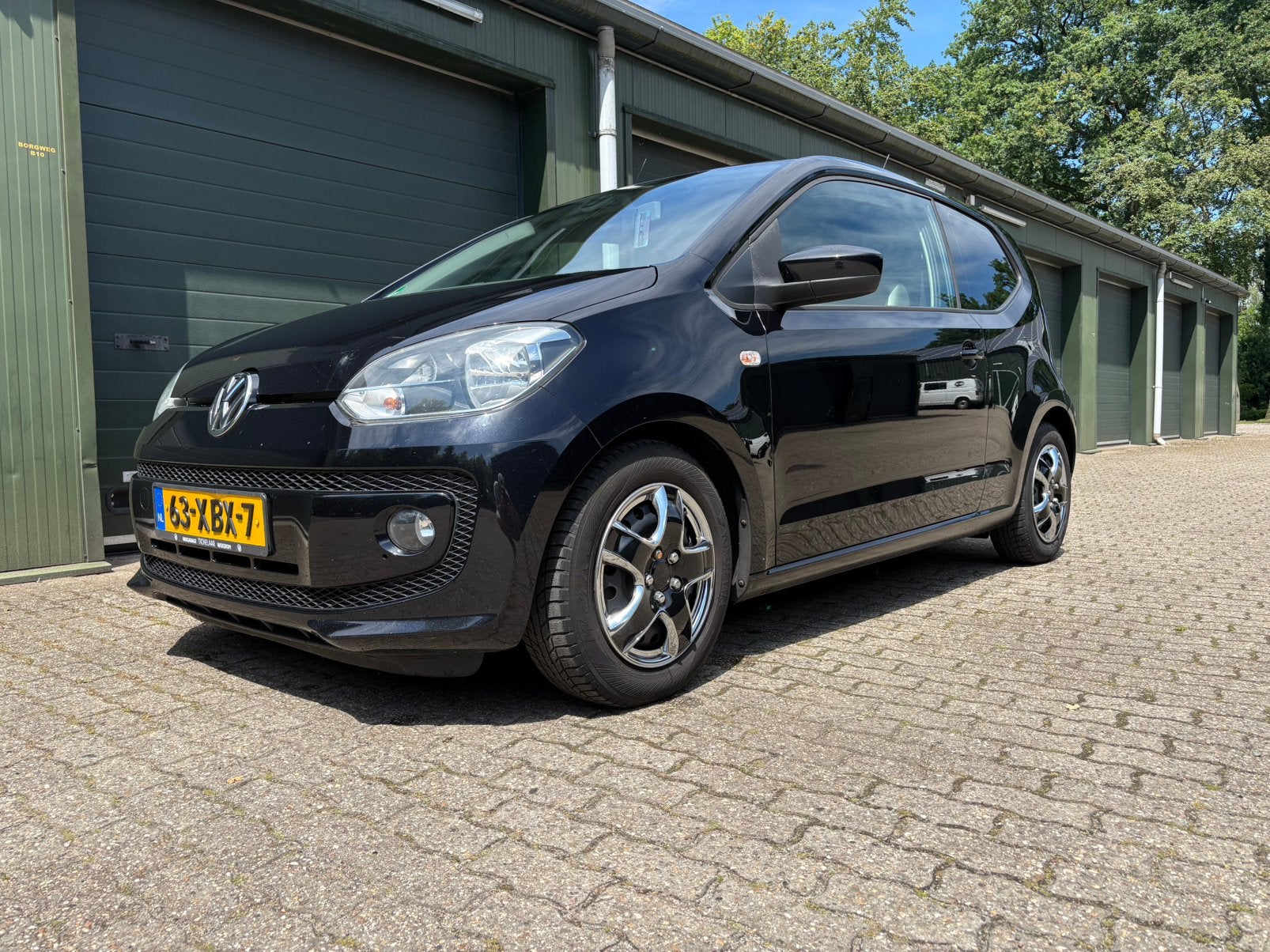 Volkswagen up! 1.0 High Up! | Airco | Cruise Control | APK, Auto's, Volkswagen, Voorwielaandrijving, Up!, 840 kg, Zwart