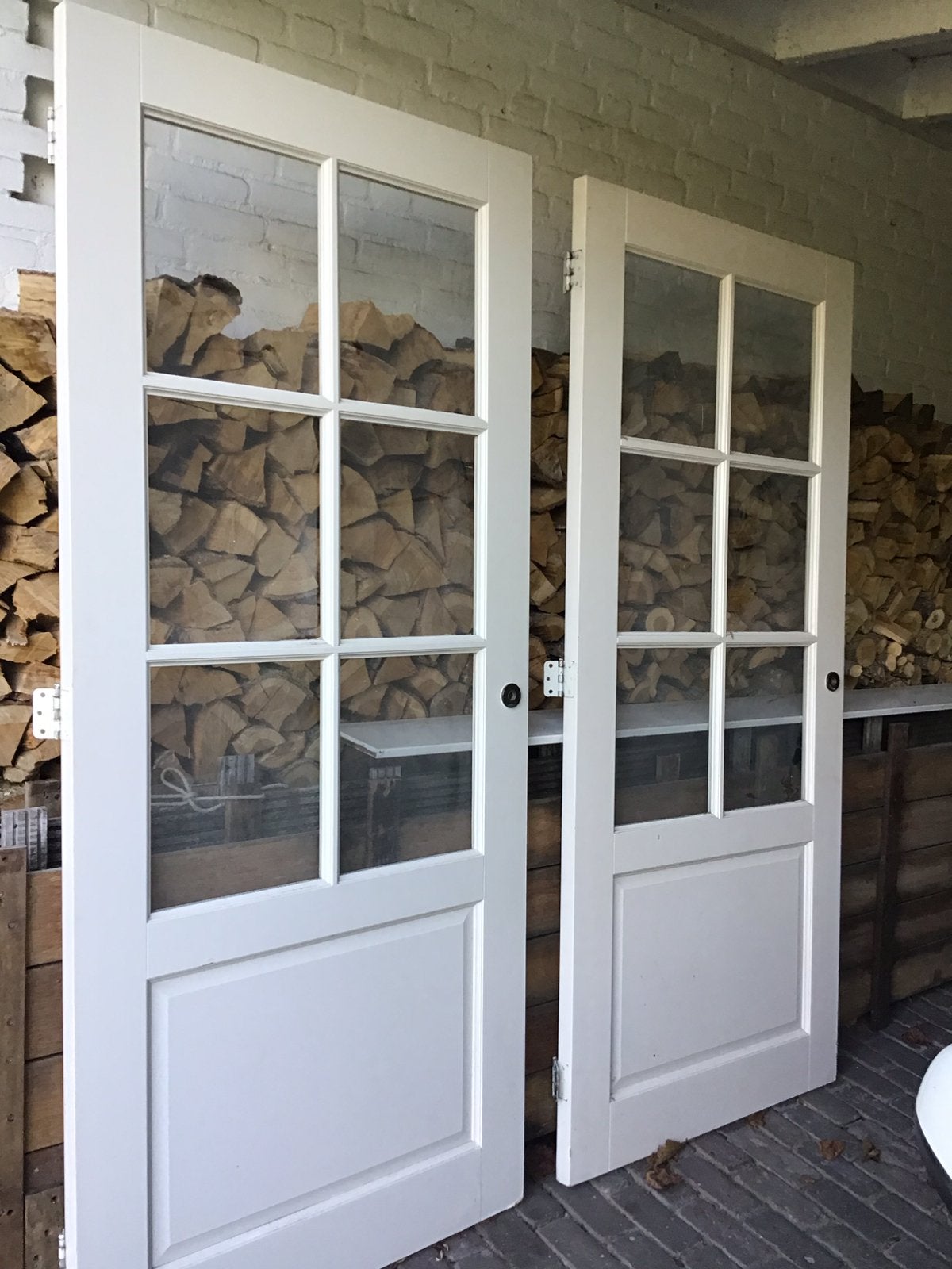 2st nette deuren met scharnier nemef slot 211x93cm €25 pstuk, Ophalen, Gebruikt, Binnendeur, 200 tot 215 cm