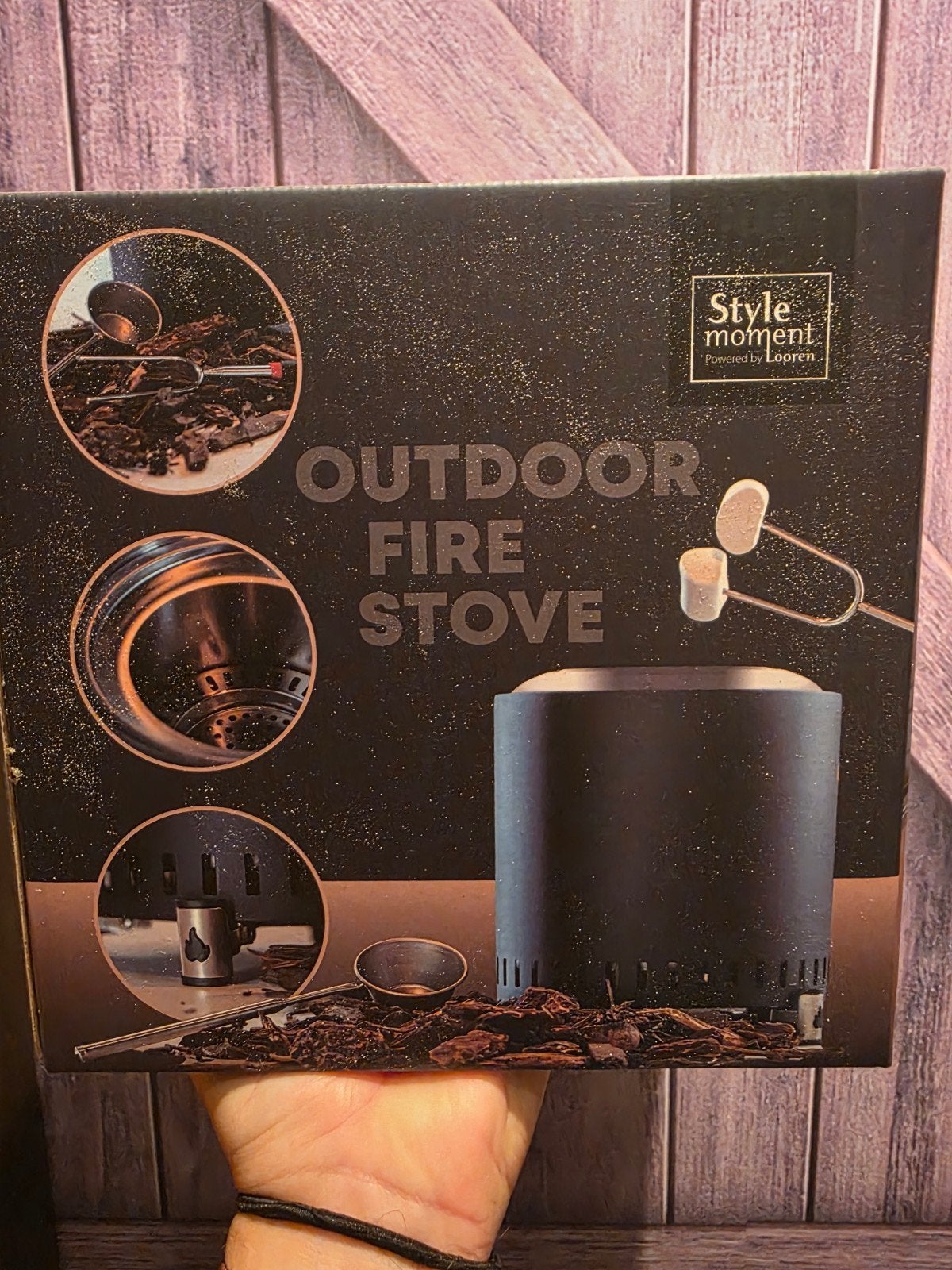 Stijlvol Outdoor Fire Stove, Tuin en Terras, Vuurkorven, Ophalen of Verzenden, Nieuw, Vuurkorf