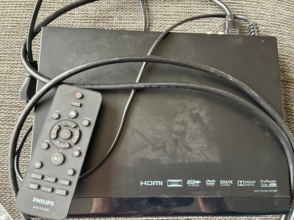 Philips dvd speler incl. HDMI kabel, Audio, Tv en Foto, Dvd-spelers, Ophalen of Verzenden, Gebruikt, Dvd-speler, Philips