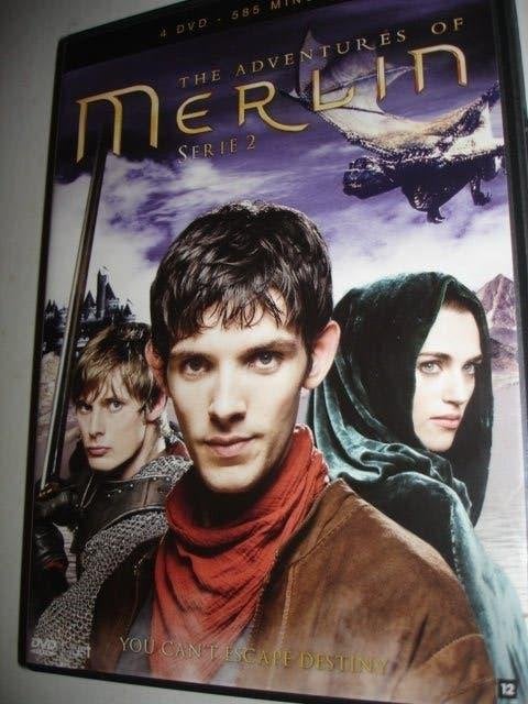 Merlin- Serie 2- The Adventures of- BOXSET- 4-DVD- (NIEUW), Cd's en Dvd's, Verzenden, Alle leeftijden, Drama, Seizoen 2