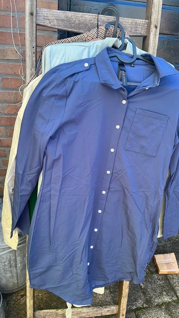 Blauwe blouse jurk je m’appelle maat m, Kleding | Dames, Jurken, Maat 38/40 (M), Blauw, Ophalen of Verzenden, Zo goed als nieuw