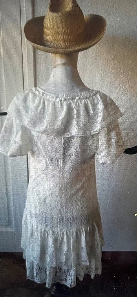 Verkleedkleren: Western jurk, Cowgirl met hoed maat M nieuw, Maat 38/40 (M), Nieuw, Ophalen of Verzenden, Overige thema's