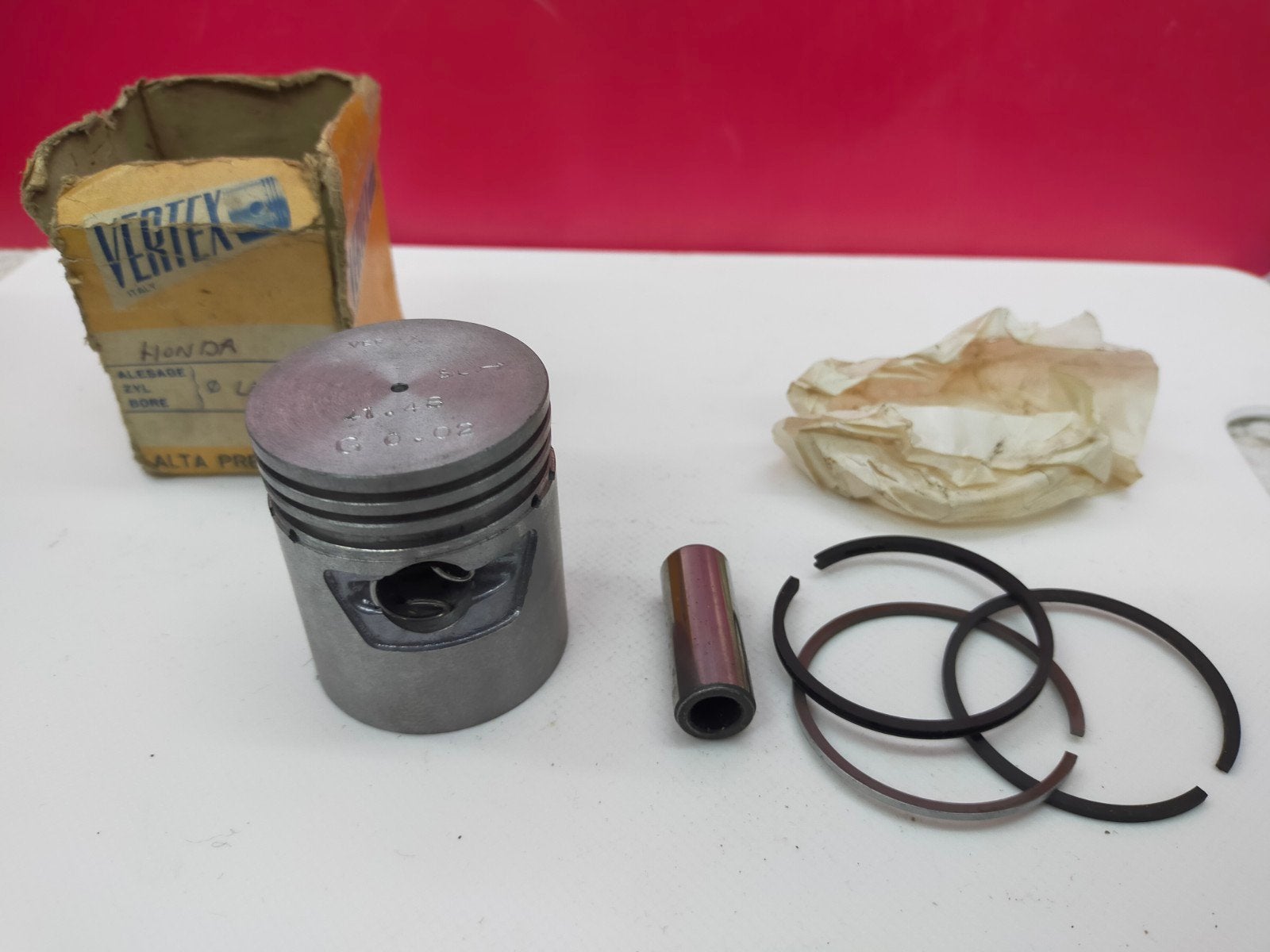 Originele Vertex zuiger 41.48 Honda, Ophalen of Verzenden, Nieuw, Kap, Overige merken