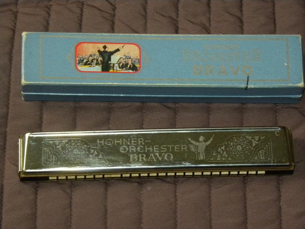 HOHNER ORCHESTER BRAVO mondharmonica, Muziek en Instrumenten, Blaasinstrumenten | Mondharmonica's, Ophalen of Verzenden, Zo goed als nieuw