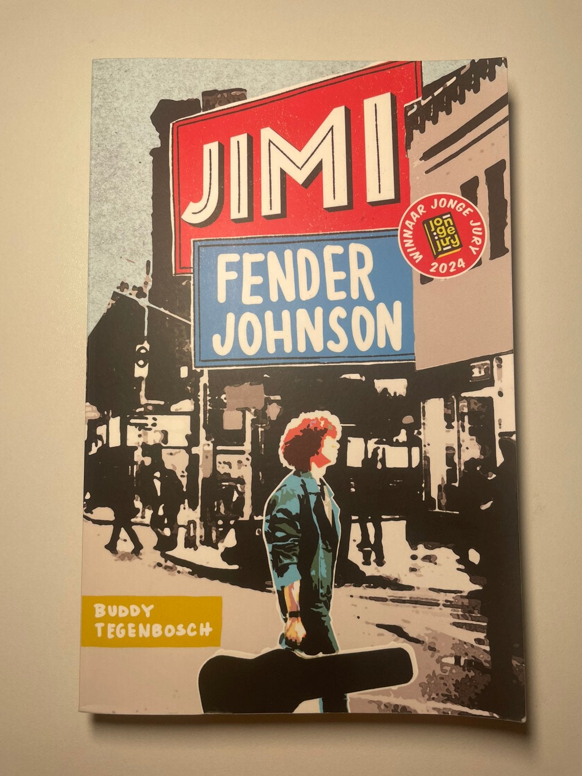 Buddy Tegenbosch - Jimi Fender Johnson, Boeken, Ophalen of Verzenden, Zo goed als nieuw, Buddy Tegenbosch