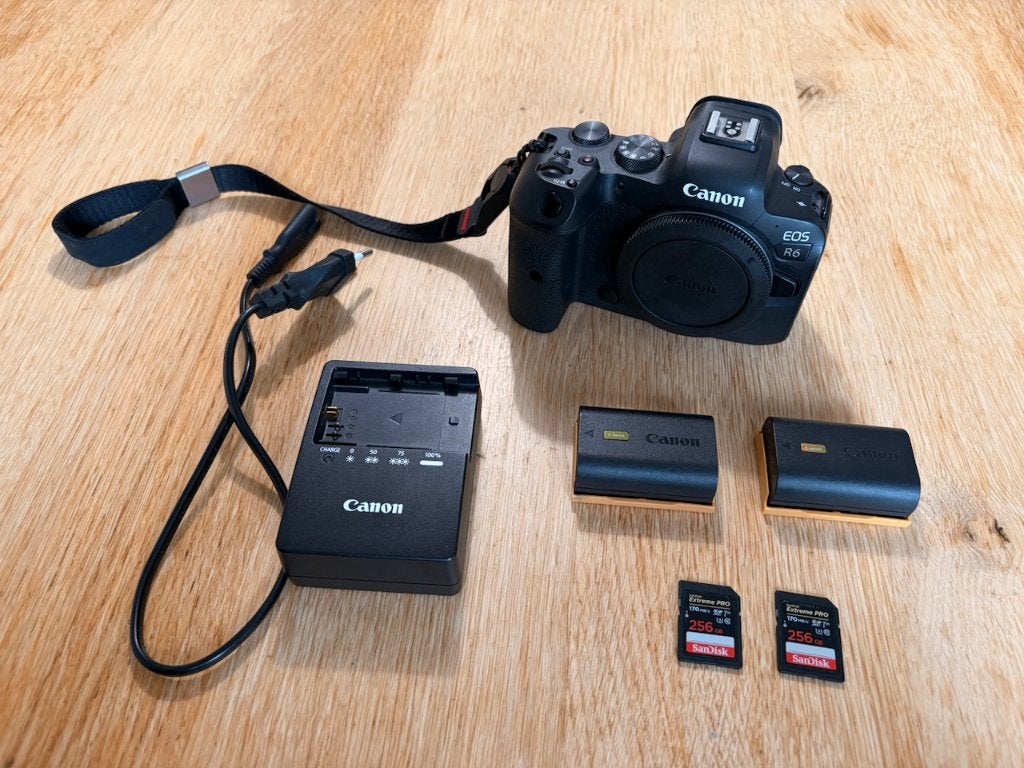 Canon R6, Audio, Tv en Foto, Fotocamera's Digitaal, Ophalen, Gebruikt, Canon, Cameratas
