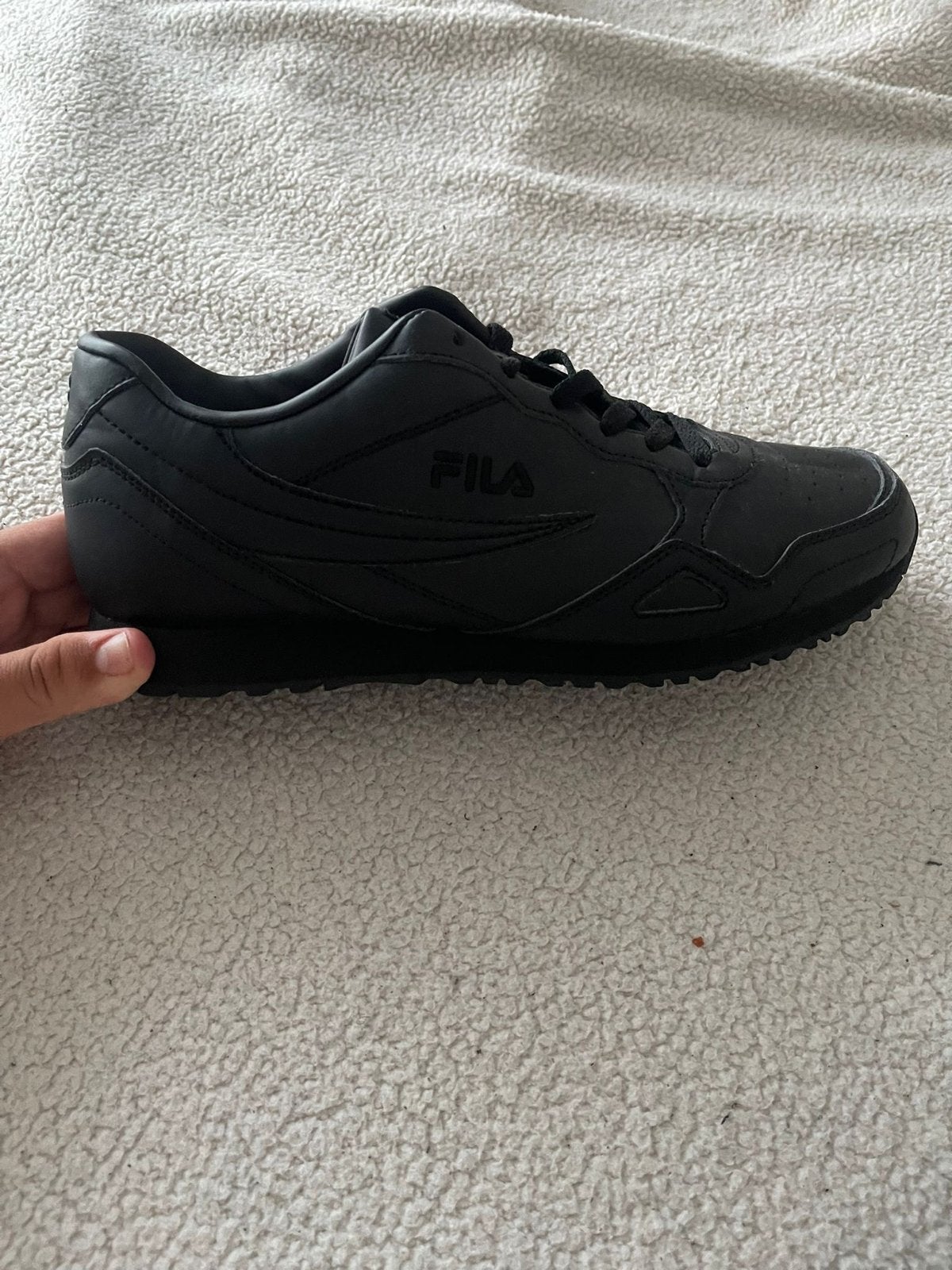 Fila zwarte sneakers, maat 45, Ophalen of Verzenden, Nieuw, Zwart, Sneakers of Gympen