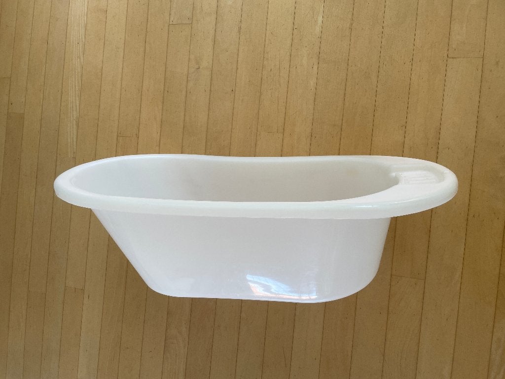 plastic babybadje GRATIS, Ophalen, Gebruikt, Badje