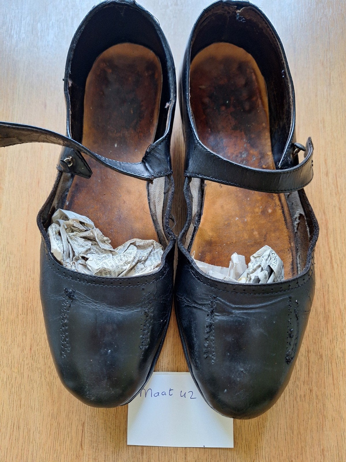 Zwarte schoenen, Antiek en Kunst, Ophalen of Verzenden