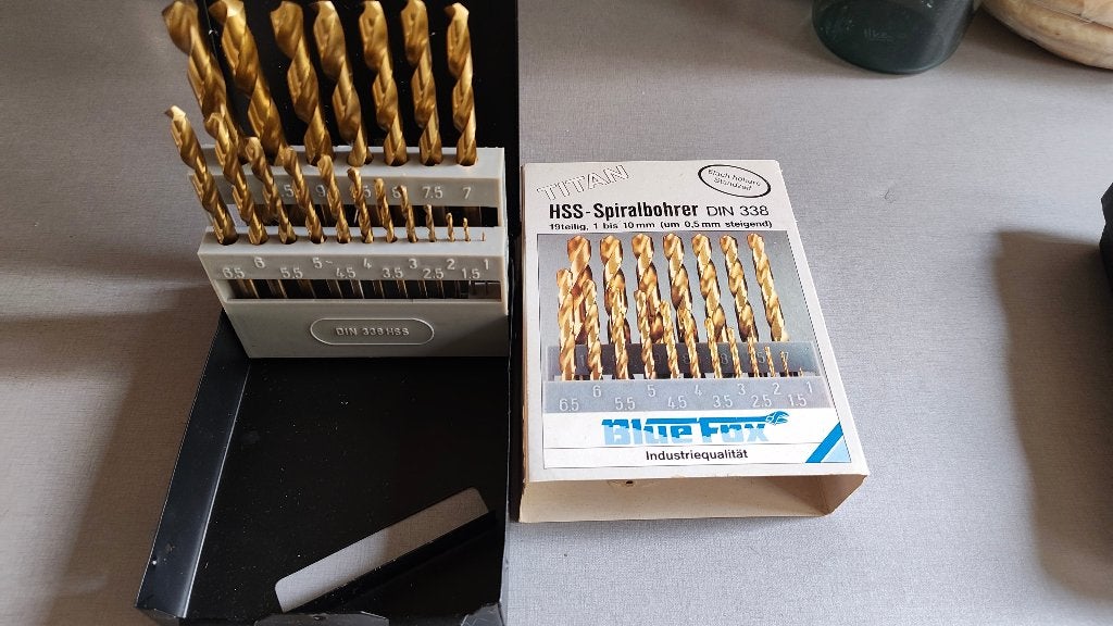 HSS Spiraalboren Set 1-10mm - Nieuw, Ophalen of Verzenden, Nieuw, Boor- en Schroefmachine