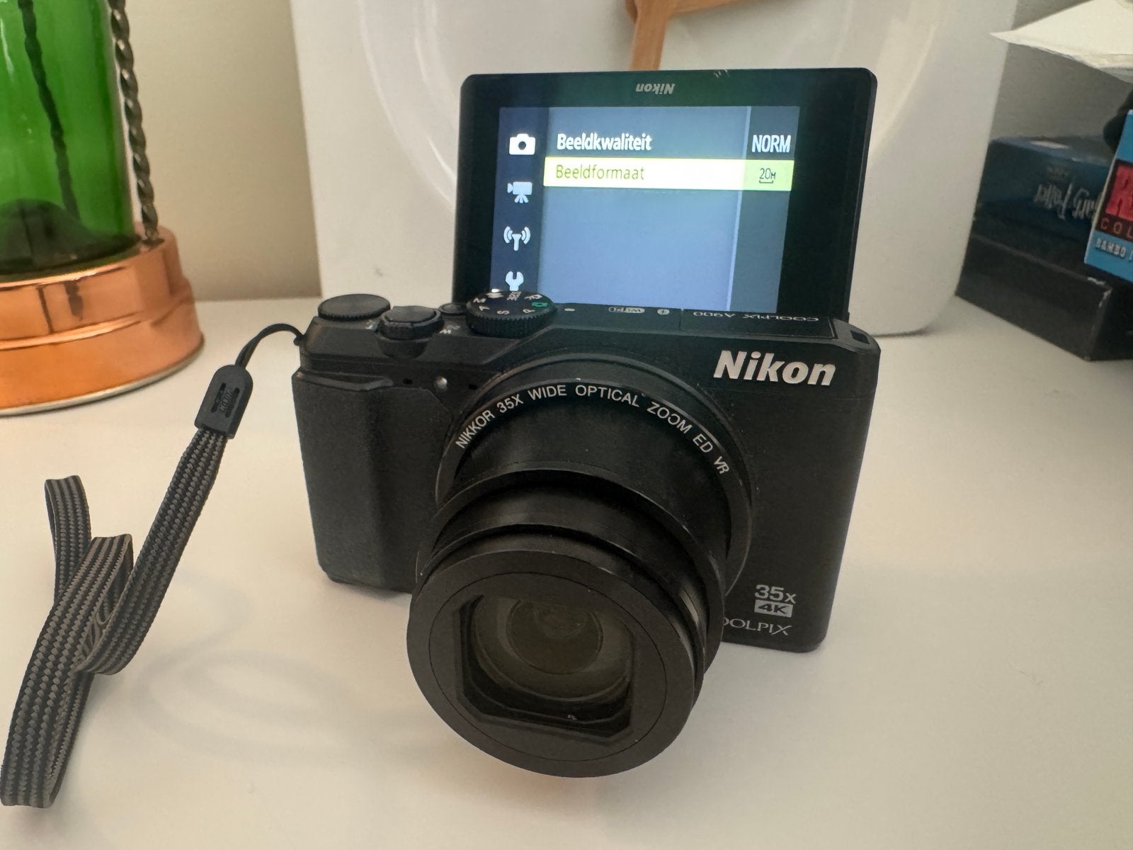Nikon coolpix a900 dogitale camera, Ophalen of Verzenden, Zo goed als nieuw, Nikon, 8 keer of meer