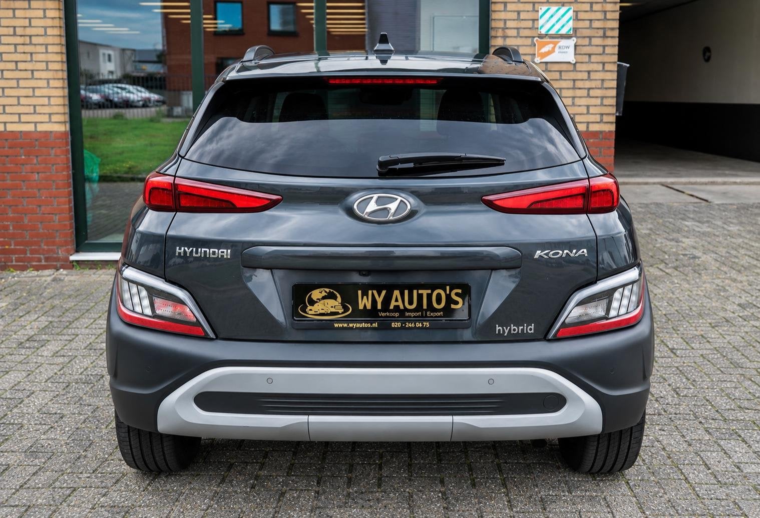 Hyundai Kona 1.6 GDI HEV Fashion Stuurverwarming|Stoelverwar, Stof, Gebruikt, Euro 6, 2 kWh