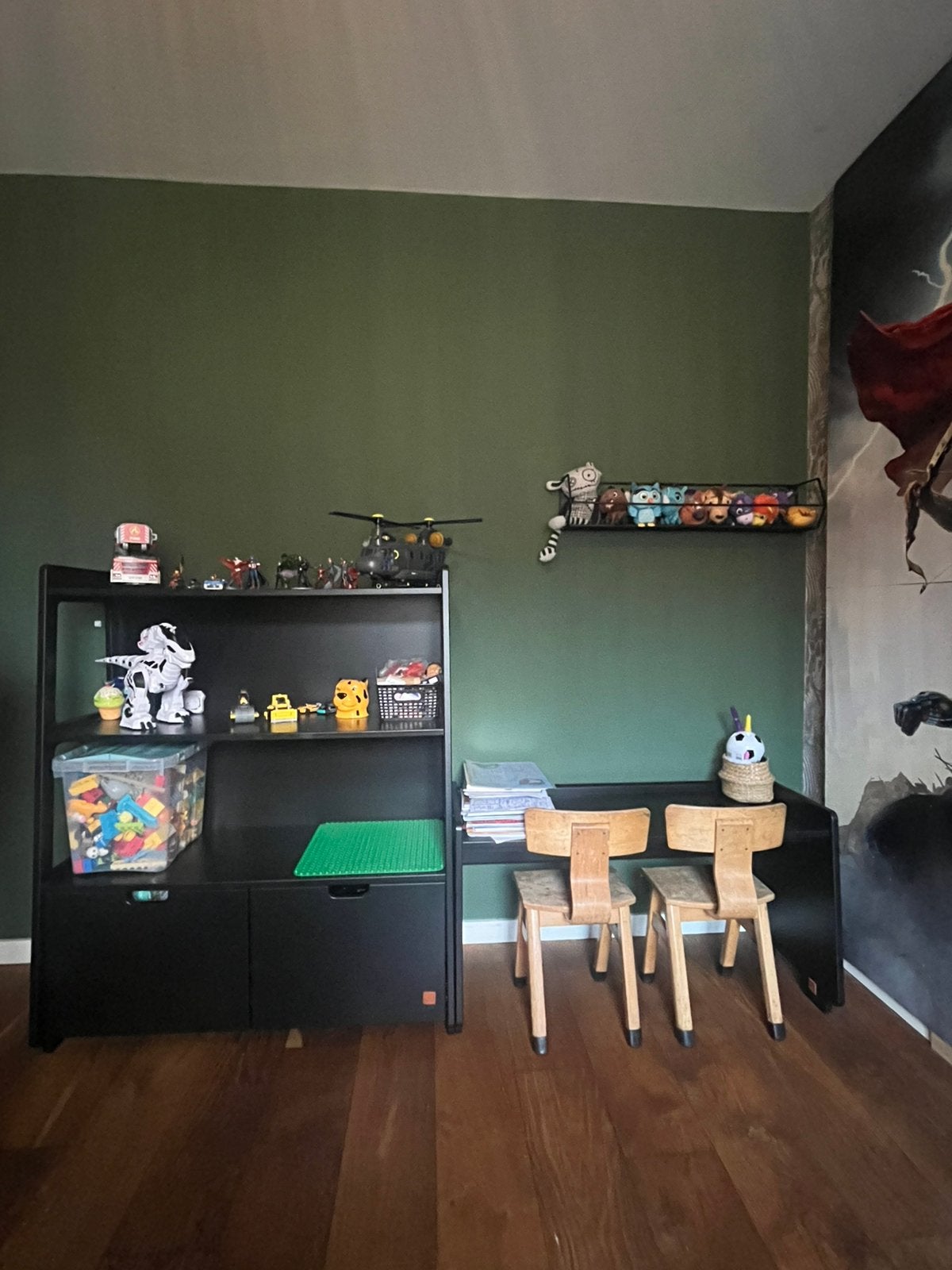 Kast met bijpassend bureau, Ophalen, 50 tot 70 cm, 105 cm of meer, 100 cm of meer