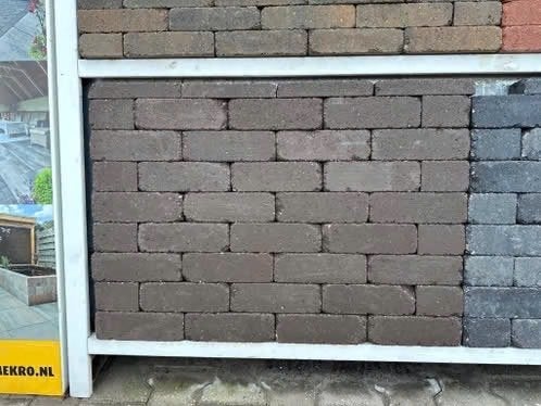 stonique trommel dikformaat 6cm mangaan, Klinkers, Nieuw, Ophalen of Verzenden, 10 m² of meer