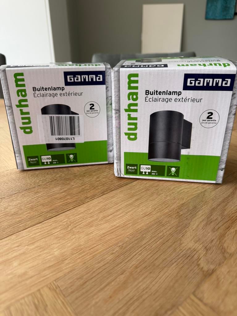 Gamma Durham Buitenlamp - brand new, Minder dan 50 watt, Wandlamp, Nieuw, Ophalen of Verzenden