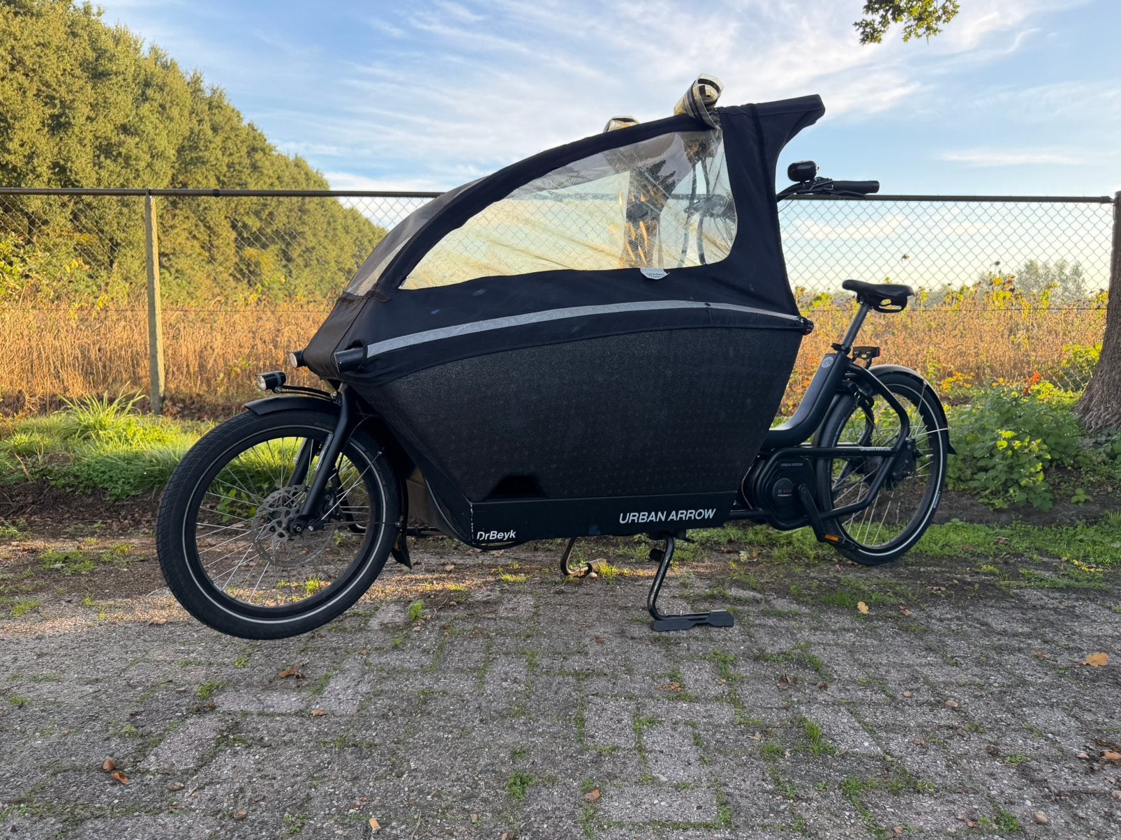 Urban Arrow Bakfiets Performance met Belt - 500WH - garantie, Gebruikt, 2 kinderen, Elektrisch, Nvt