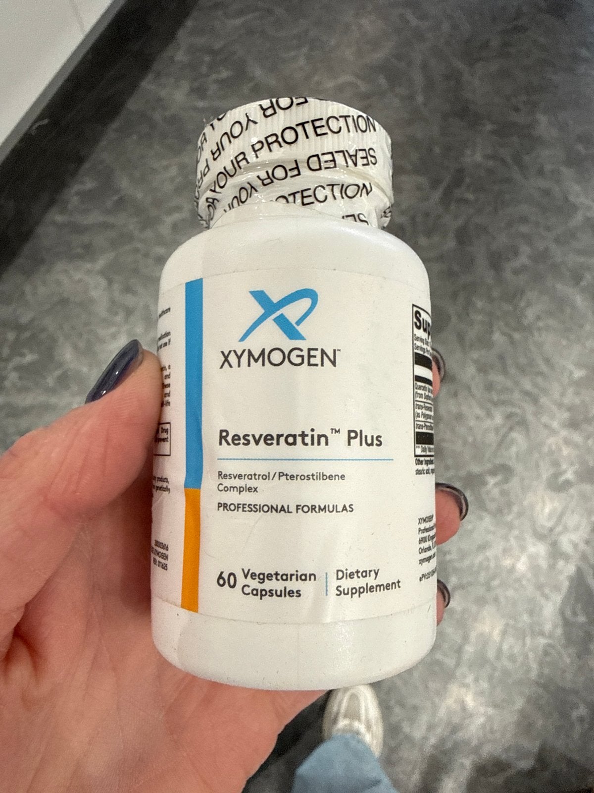 Xymogen Resveratin Plus - 60 Vegetarische Capsules, Ophalen of Verzenden, Nieuw, Poeder of Drank