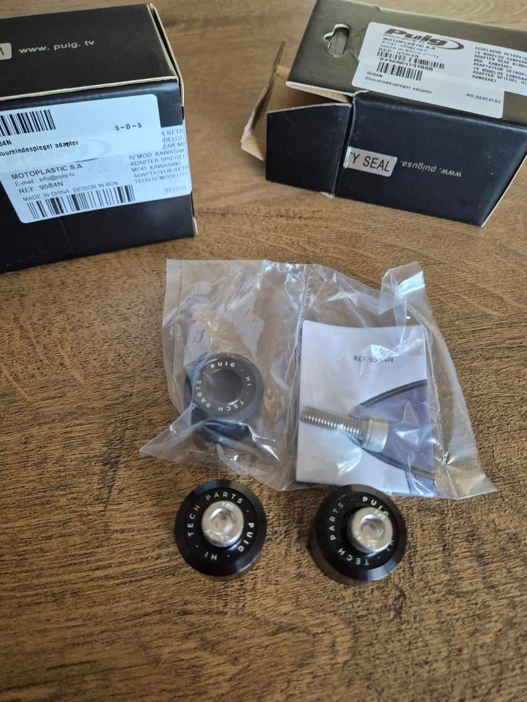 Puig Z650rs Z650 bar end mirror adapter stuurgewicht, Ophalen of Verzenden, Nieuw