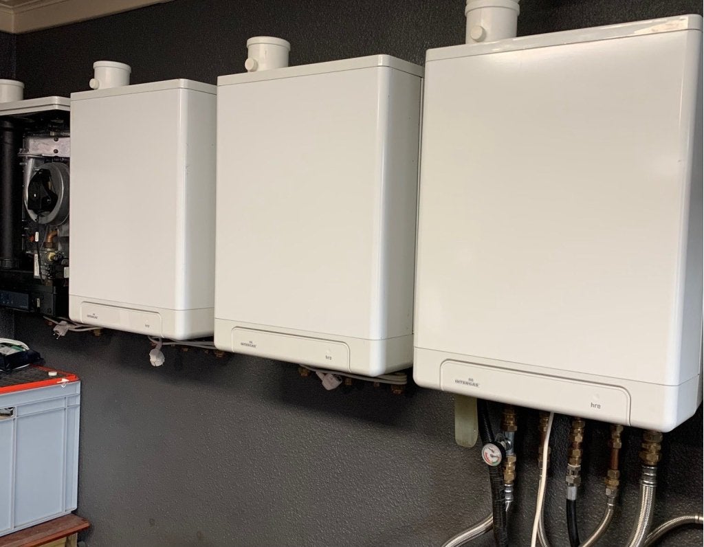 Cv ketel op propaan/butaan/lpg gas., Cv-ketel of Combi-ketel, Niet ingevuld, Zo goed als nieuw, Niet ingevuld