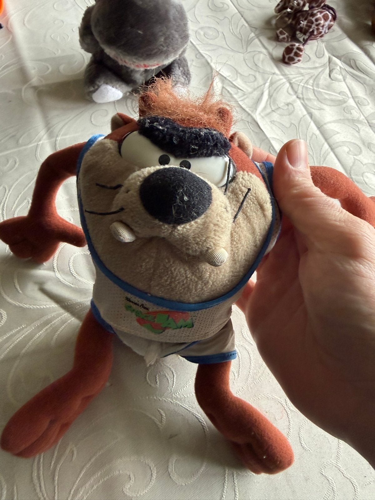 Taz Tazmanian Devil knuffel Looney Tunes Warner Bros, Gebruikt, Overige merken, Overige karakters, Overige typen