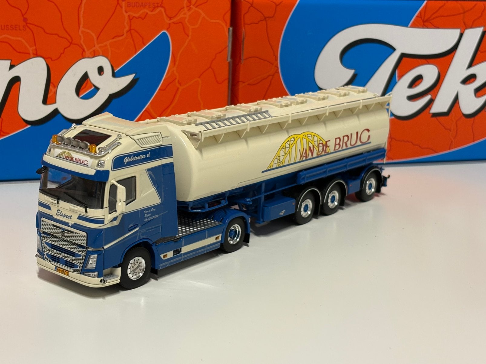 Wsi vd Brug, Hobby en Vrije tijd, Modelauto's | 1:50, Ophalen of Verzenden, Zo goed als nieuw, Bus of Vrachtwagen, Wsi