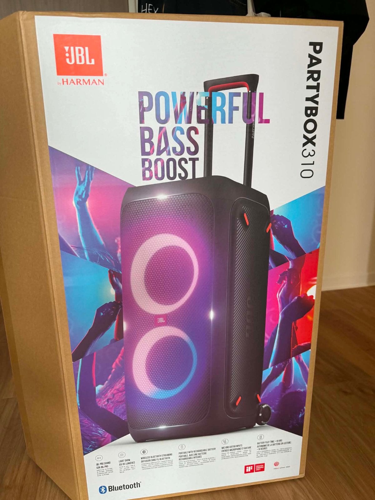 JBL PartyBox 310 - Krachtige draagbare party speaker, Audio, Tv en Foto, Luidsprekers, 150 watt of meer, JBL, Party speaker, Nieuw