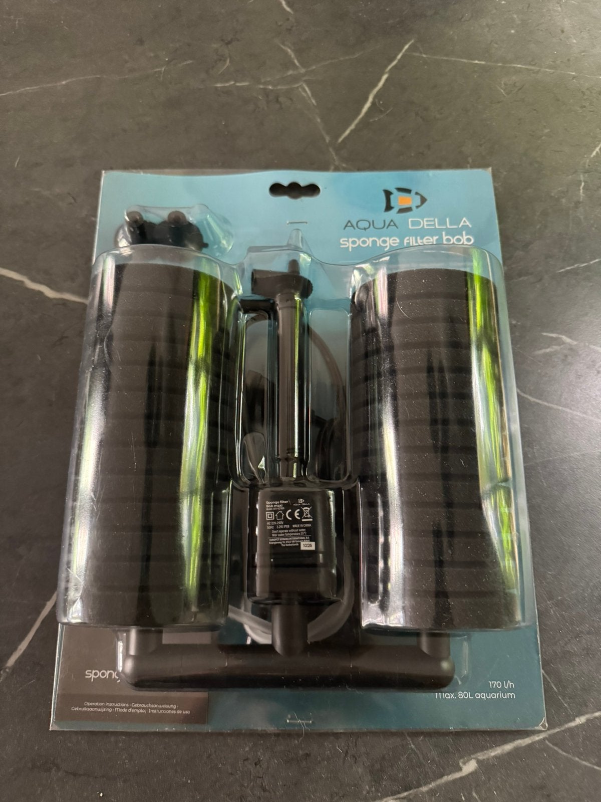 Garnalen Filter Nieuw in verpakking Maxi Sponge, Dieren en Toebehoren, Vissen | Aquariumvissen, Kreeft, Krab of Garnaal