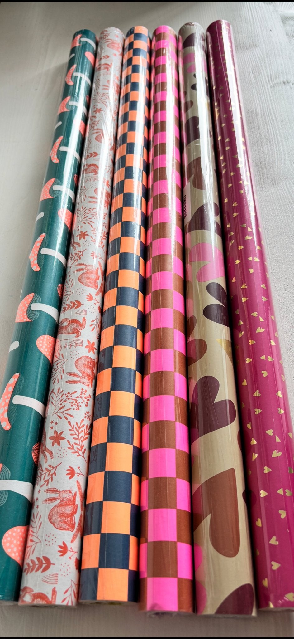 Kado / Inpakpapier verschillende designs, Verzenden, Nieuw