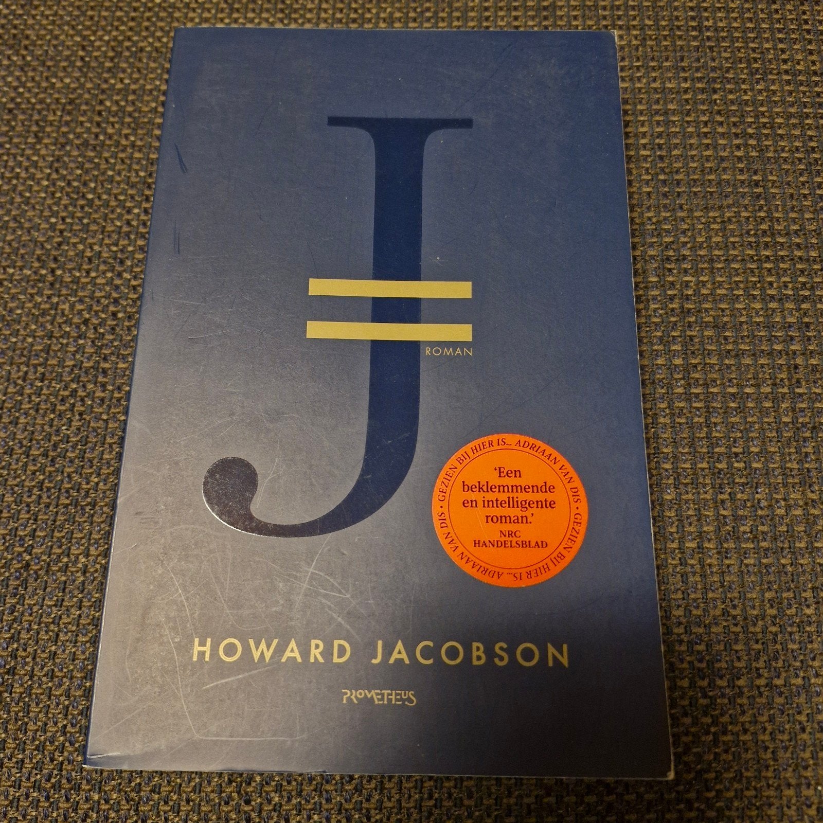 J - Howard Jacobson (Prometheus), Ophalen of Verzenden, Howard Jacobson