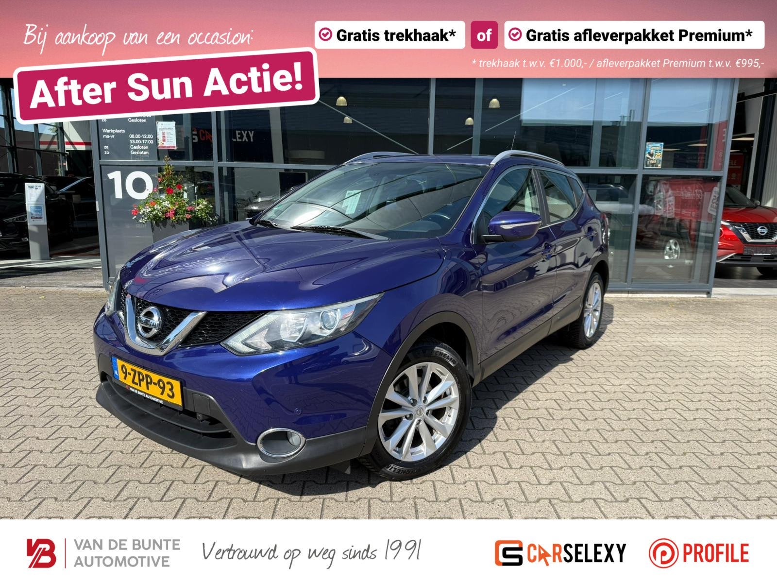 Nissan Qashqai 1.2 Acenta *Trekhaak & Cruise Control*, Auto diversen, Netherlands@nissan-services.eu, Blauw, Nissan Nederland BV
