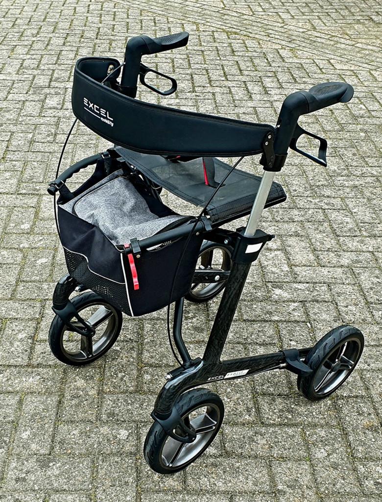 Lichtgewicht rollator Excel Esprit Carbon NIEUW, Diversen, Lichtgewicht, Excel Esprit, Excel Esprit, Nieuw