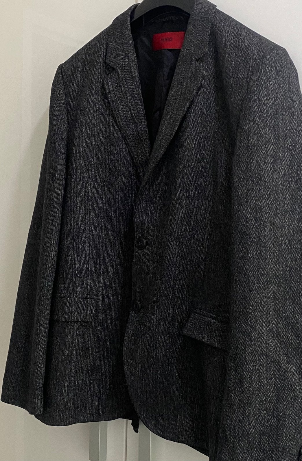 Hugo boss colbert, Ophalen of Verzenden, Zo goed als nieuw, Maat 48/50 (M), Zwart