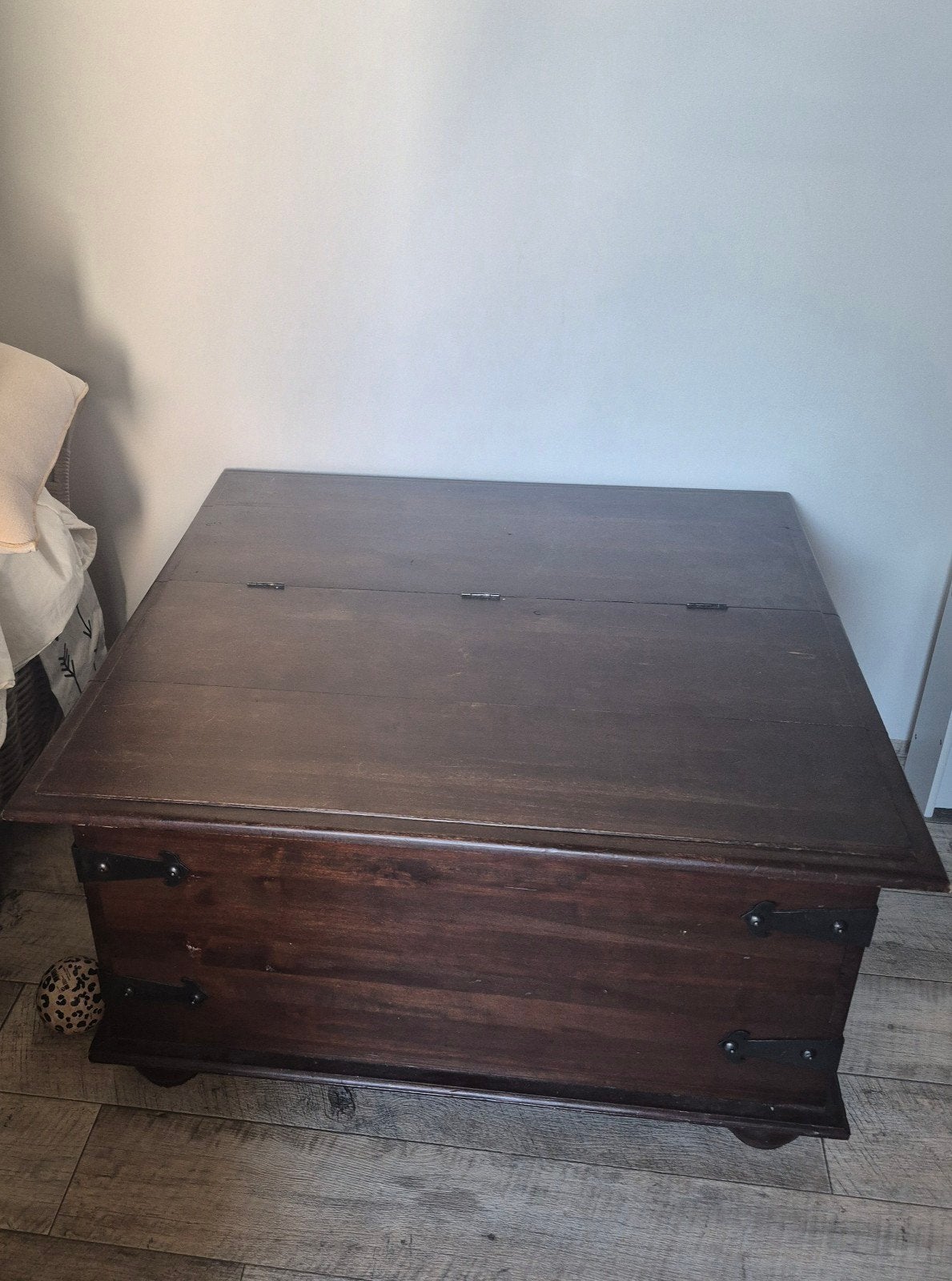 Salontafel kist, Ophalen, Zo goed als nieuw, 50 tot 100 cm
