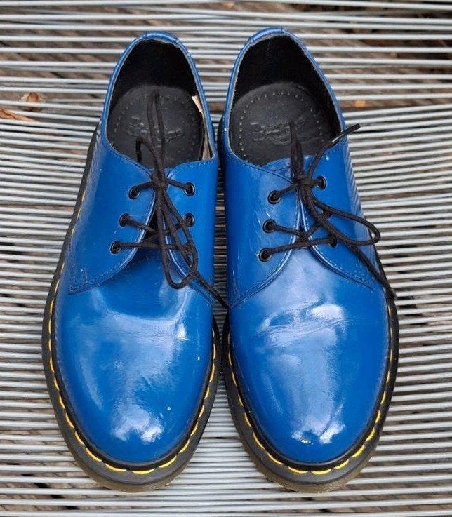 Dr Martens Dog's maat 38 blauw, Schoenen met lage hakken, Blauw, Dr Martens Doc's, Ophalen of Verzenden
