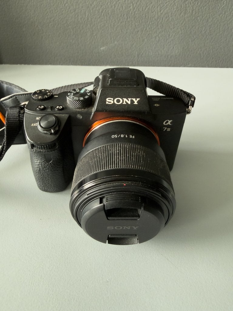 Sony Alpha A7 III fullframe systeemcamera body – gebruikt, Gebruikt, Ophalen of Verzenden, 24 megapixels, Sony