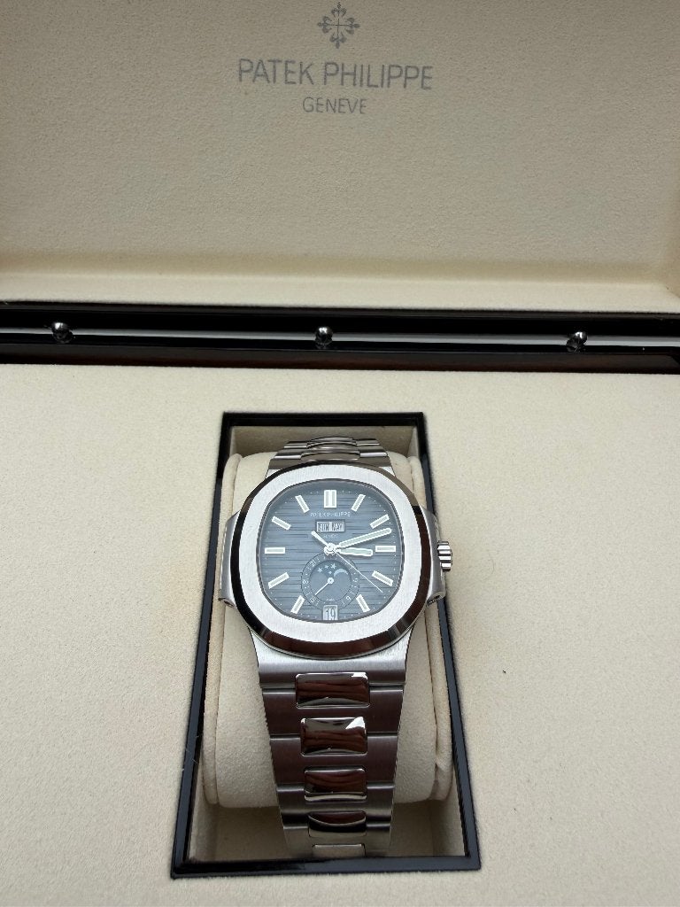 Patek Philippe Nautilus Stainless Steel 5726/1A-001, Overige merken, Staal, Staal, Polshorloge