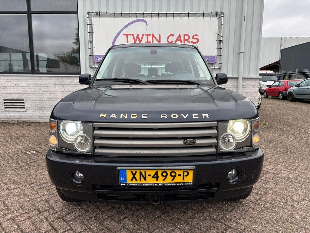 Land Rover Range Rover 4.4 V8 SE Leer Navi Aut Airco, Auto's, Land Rover, Automaat, 8 cilinders, Blauw, Bedrijf
