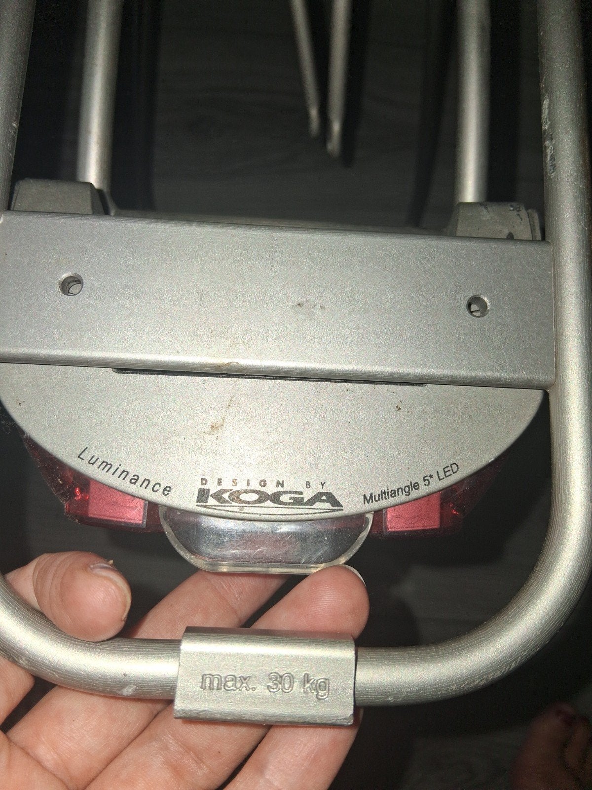 Koga Luminance Multitangle 5* LED bagagedrager, Ophalen of Verzenden