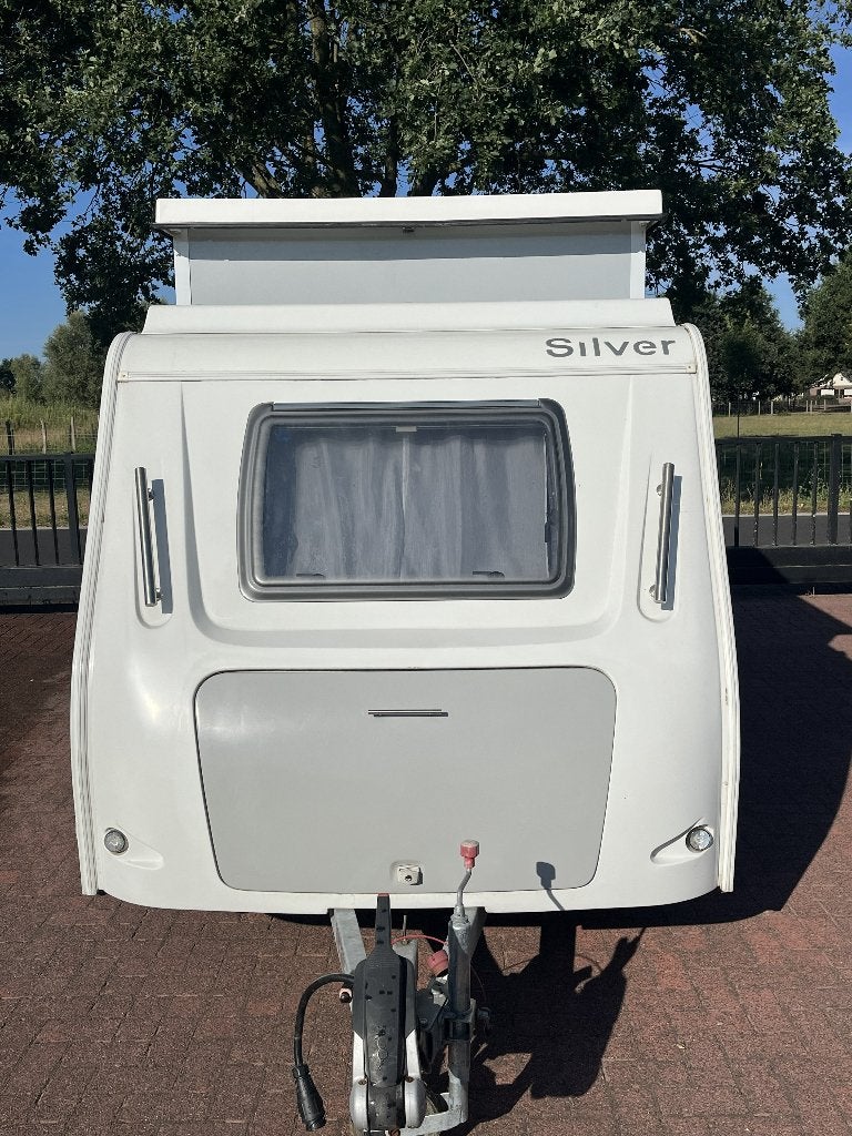 Mooie Trigano Silver 310 TLD hefdakcaravan bwjr 2015, Caravans en Kamperen, Caravans, Trigano, Tot en met 2, Schokbreker, Bedrijf