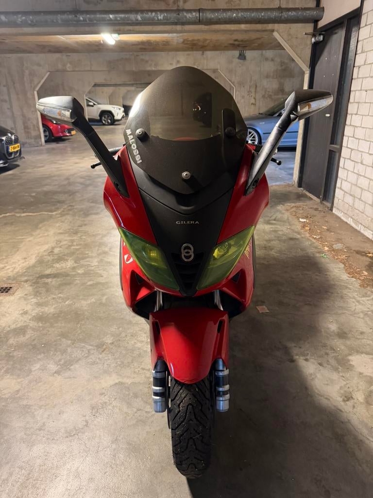 Gilera Nexus 500, Ophalen