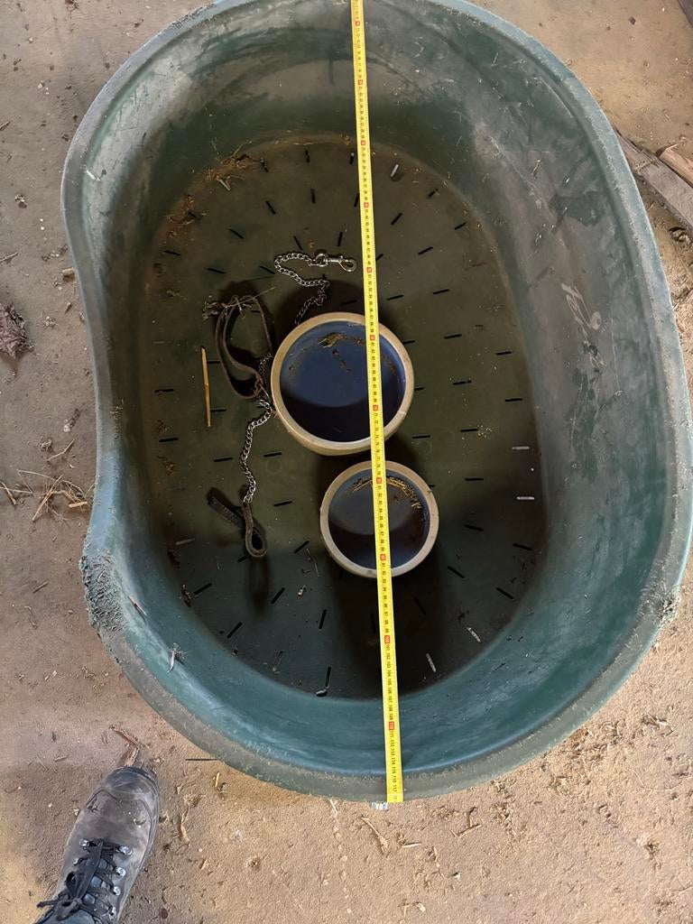 Hondenmand met voerbak en halsband, Dieren en Toebehoren, Ophalen of Verzenden, Overige