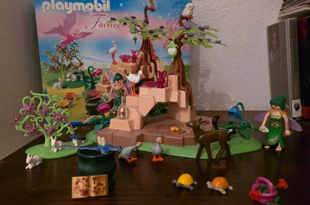 Playmobil Fairies Set 5447 met doos en extra's, Kinderen en Baby's, Speelgoed | Playmobil, Ophalen of Verzenden, Zo goed als nieuw