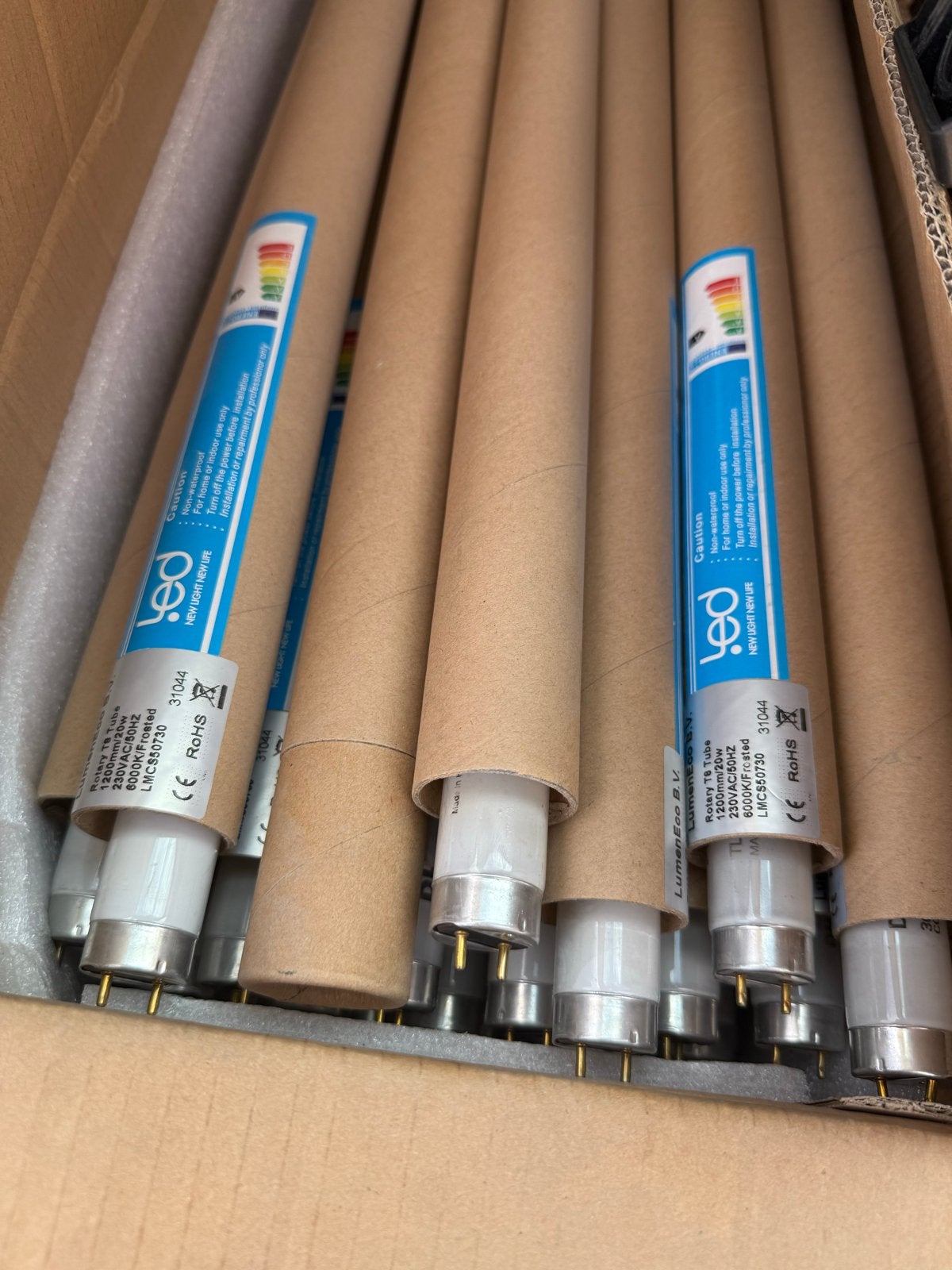 LED TL buizen - LumenEco B.V. - Diverse lengtes en wattages, Ophalen, Led-lamp, G13 (TL), Nieuw