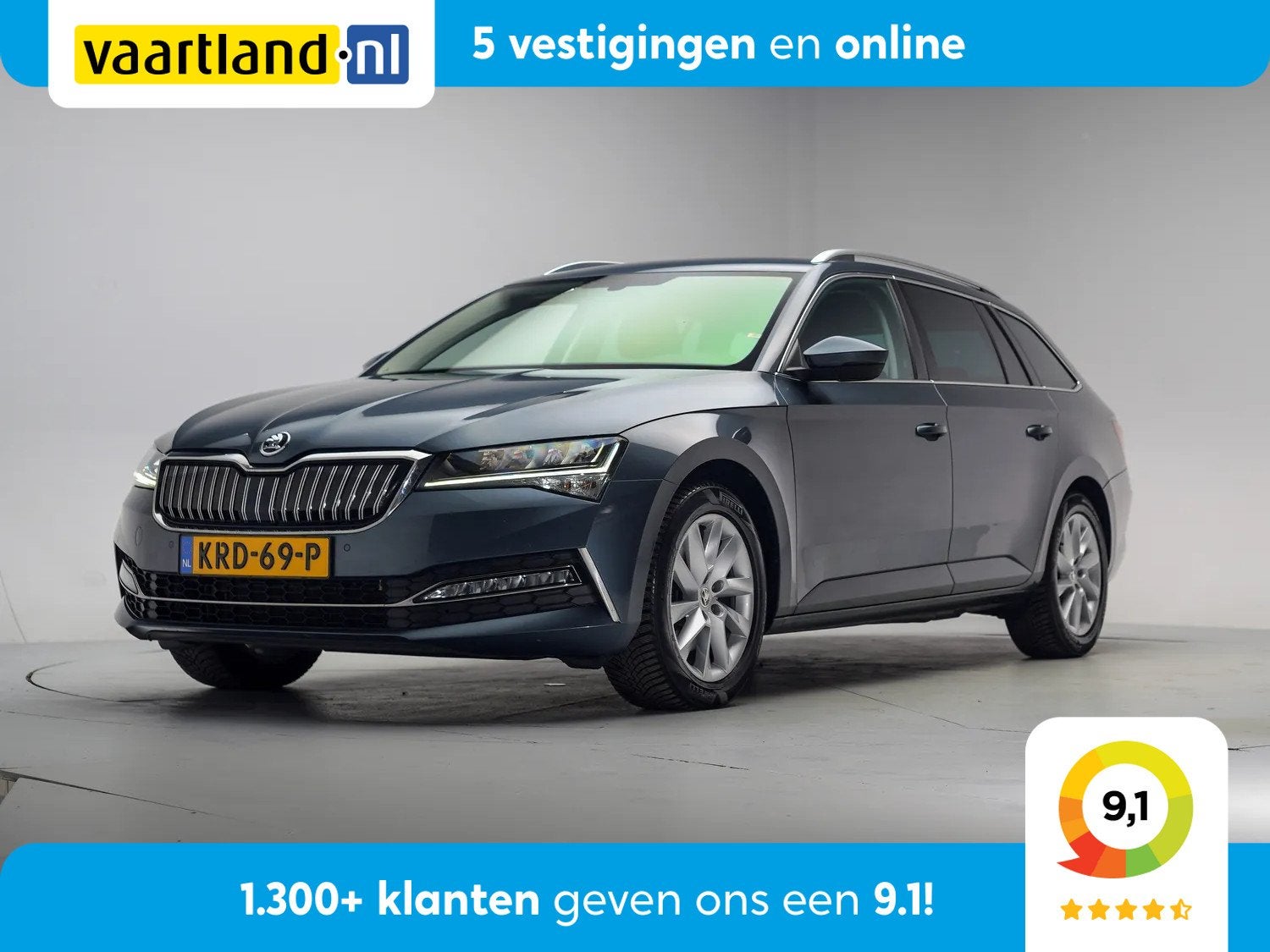 Skoda Superb COMBI 1.4 TSI iV PHEV Business Edition Aut. [ T, Auto's, Skoda, Gebruikt, Plug-in hybride, Automatische klimaatregeling